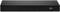 Black electronic component with multiple ports on the back, possibly a network or audio device.