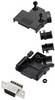 Amphenol L17D45PK-P-25-L77DB25SST D-SUB receptacle set 45 ° Number of pins: 25 Screws 1 pc(s)