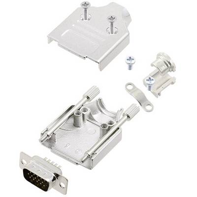 Amphenol L17MHDM25+L717HDB44P D-SUB pin strip set 180 ° Number of pins: 44 Solder bucket 1 pc(s)-1
