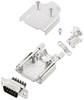 Amphenol L17MHDM09+L717DE09PST D-SUB pin strip set 180 ° Number of pins: 9 Screws 1 pc(s)
