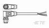 TE Connectivity 1-2273100-1 Sensor/actuator connector (pre-fab) M12 Plug, right angle 1.50 m No. of pins (RJ): 5 1 pc(s)