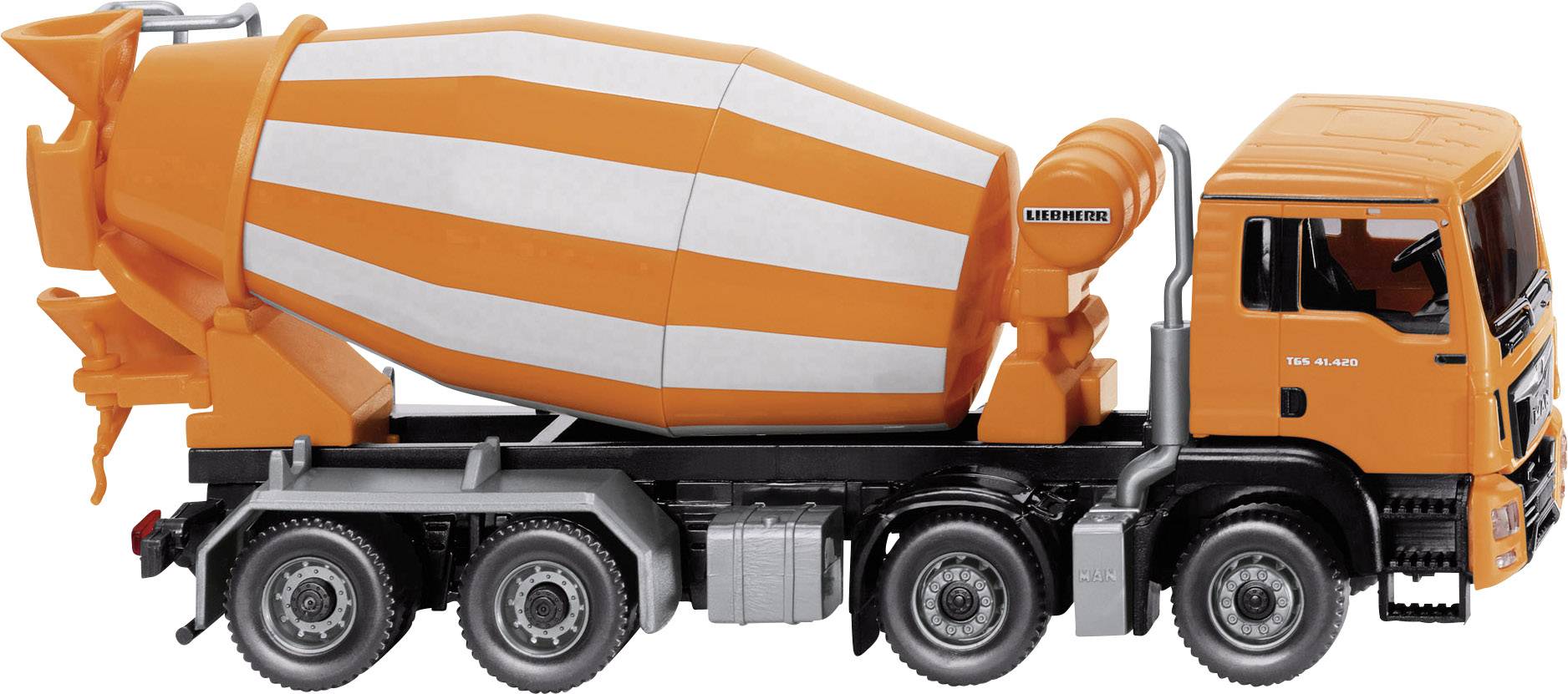 Image of Wiking 068148 H0 Heavy-duty vehicle MAN Liebherr truck mixers TGS Euro 6