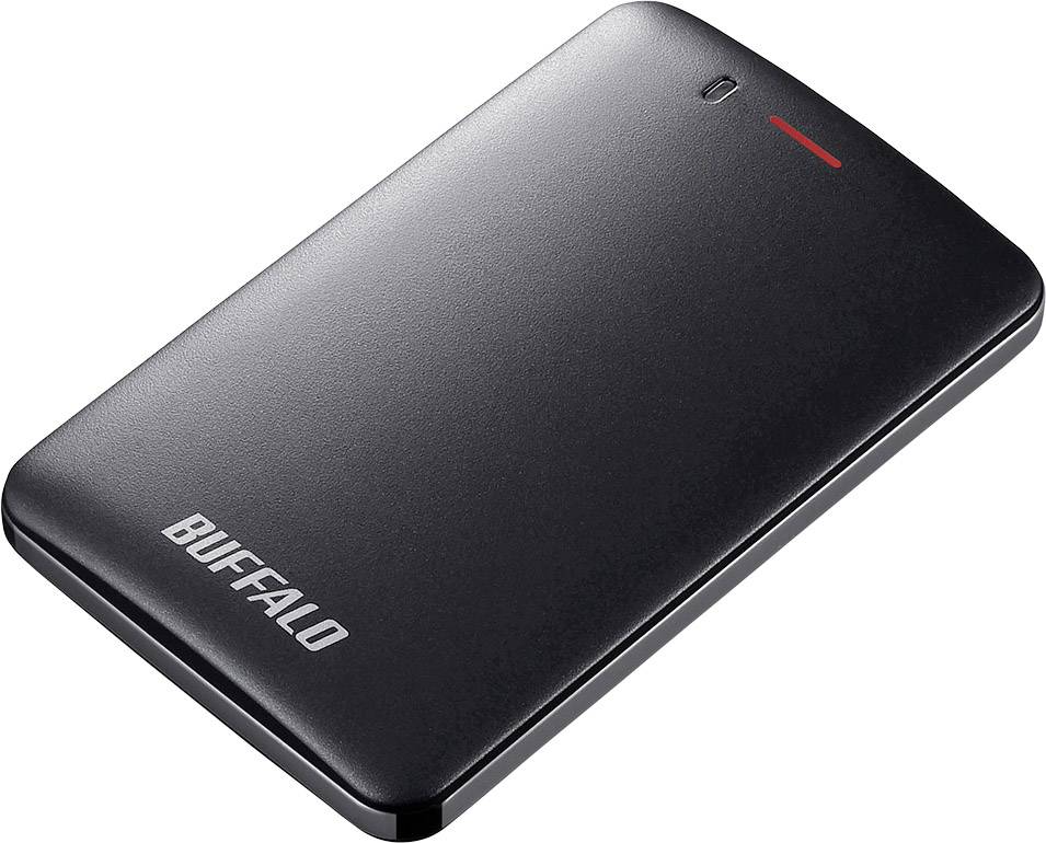 Buffalo MiniStation™ SSD 2.5 external SSD hard drive 240 GB Black USB 3.1