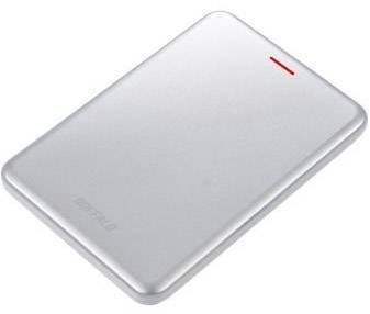 Buffalo MiniStation™ SSD Velocity 2.5 external SSD hard drive 480 GB Silver USB 3.1