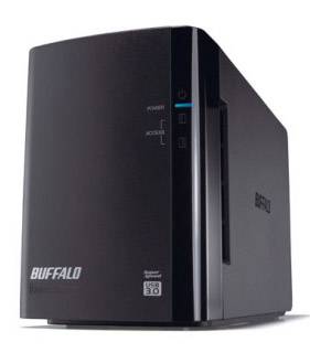 Buffalo DriveStation™ Duo 3.5 external hard drive 4 TB Black USB 3.0