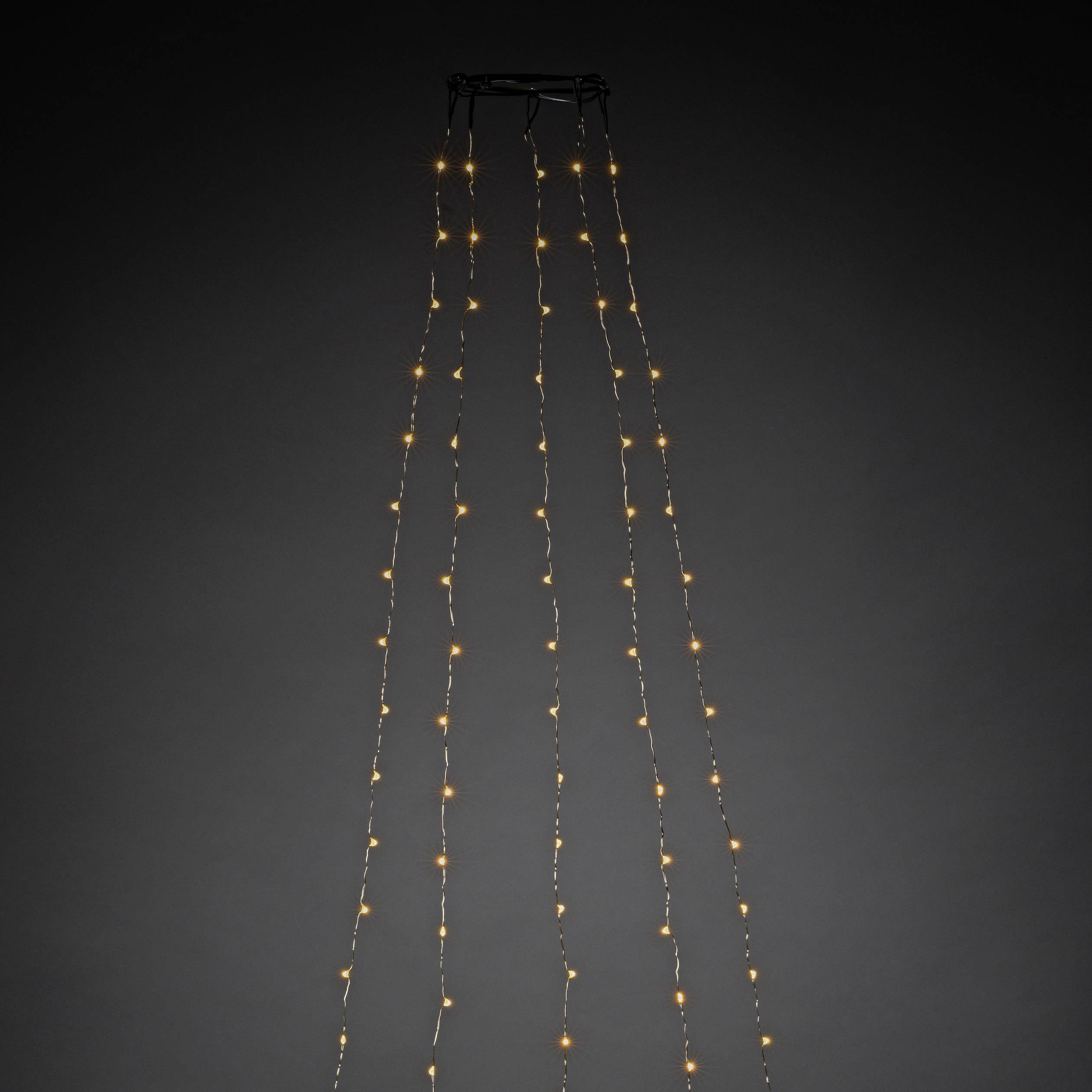 Konstsmide 6379890 LED Christmas tree chain lights Droplet Inside EEC