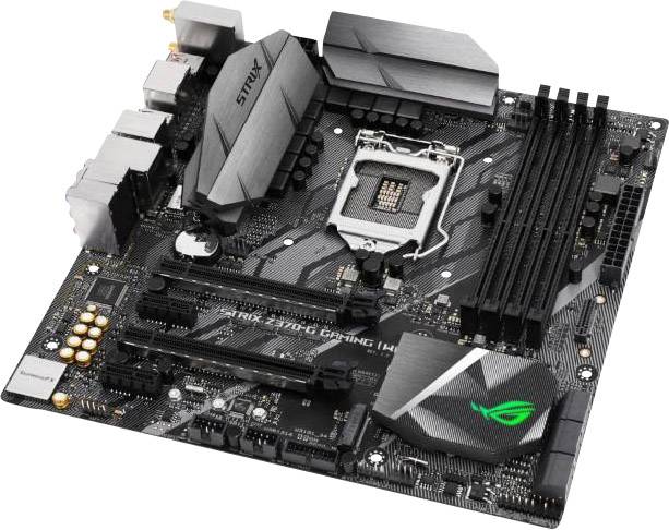 Asus Rog Strix Z370 G Gaming Wi Fi Ac Motherboard Pc Base Intel 1151v2 Form Factor Micro Atx Motherboard Chipset Inte Conrad Com