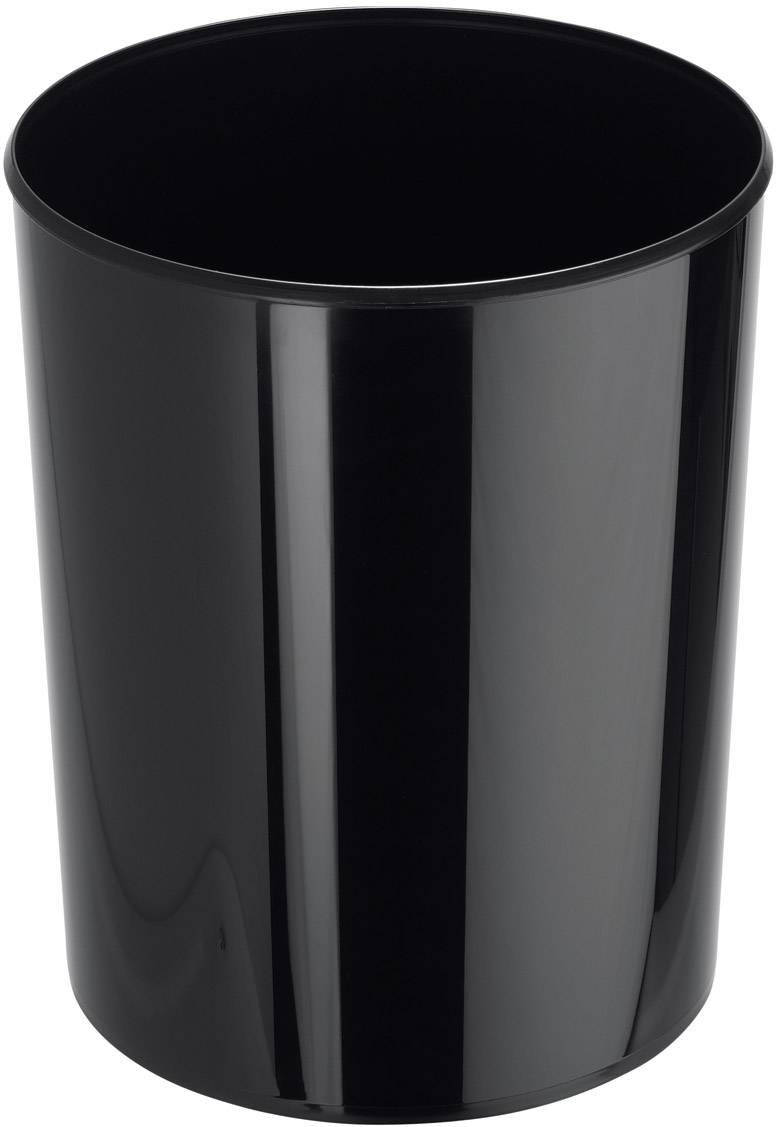HAN i-LINE 18200-13 Waste paper basket 20 l (Ø x H) 283 mm x 340 mm Styrene methyl methacrylate (SMMA) Black 1 pc(s)