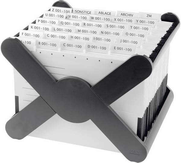 HAN Suspension file racks X-CROSS 19071-13 Black 1 pc(s)