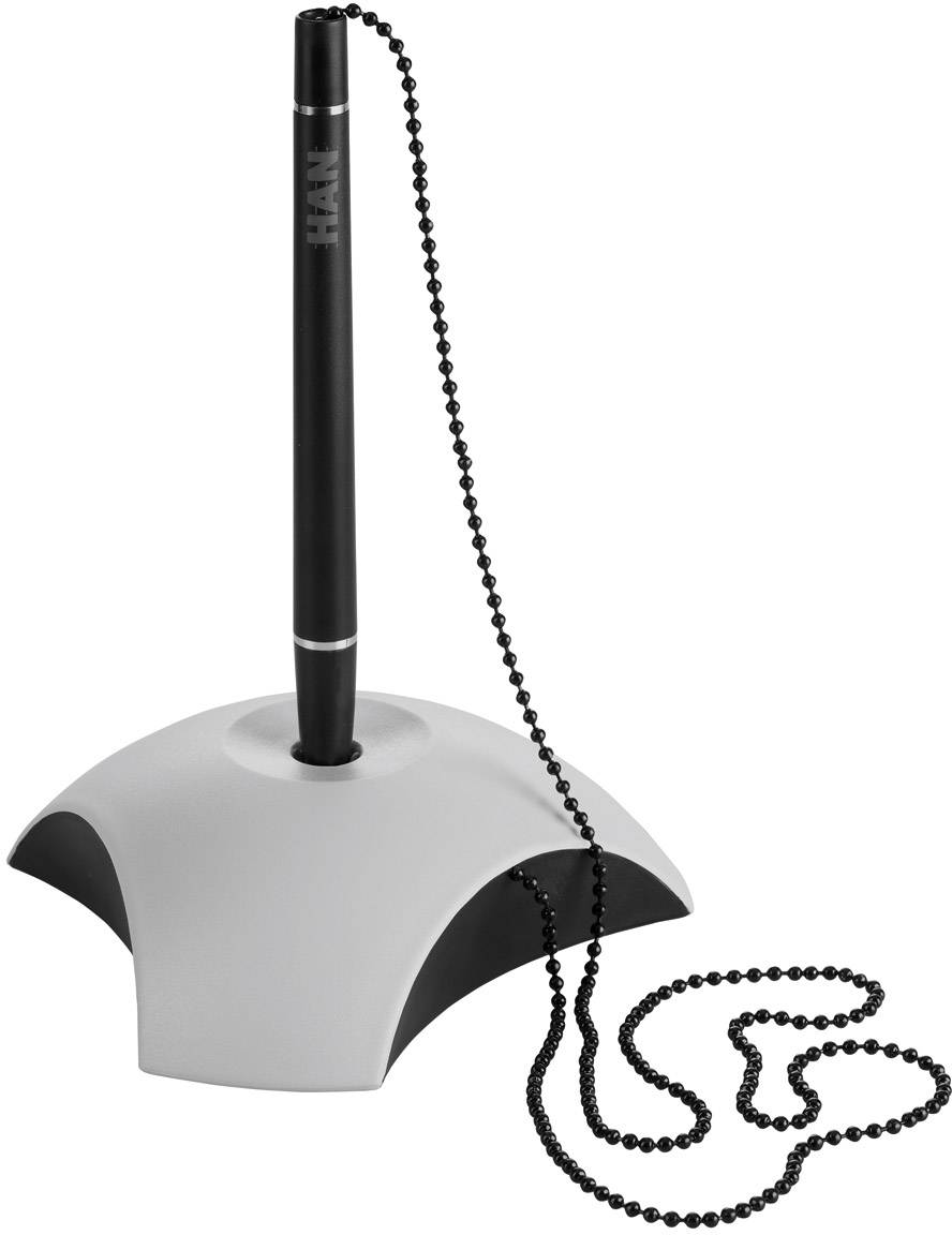 HAN Ballpoint pen holder DELTA 1751-31 Light grey, Black 1 pc(s)