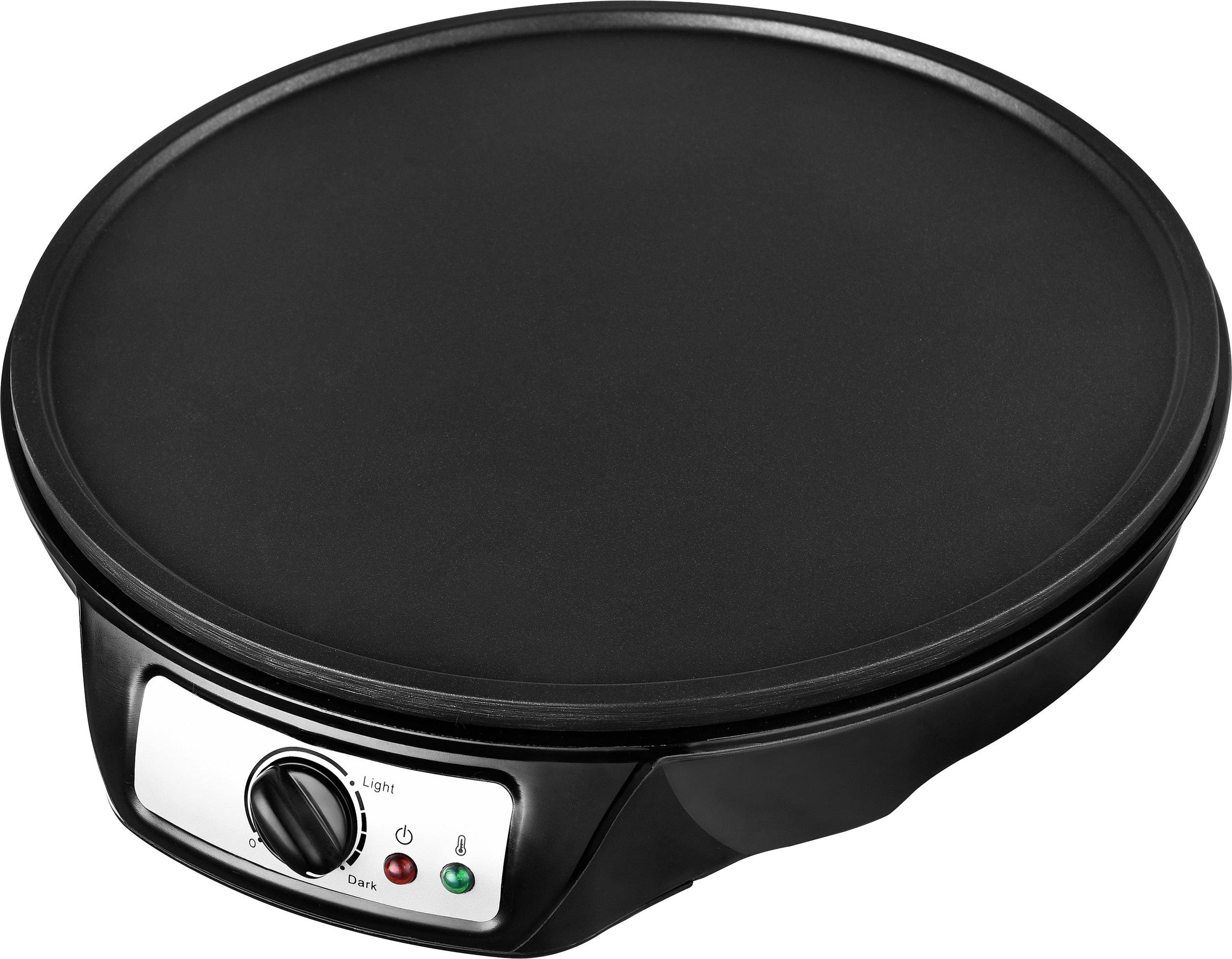TKG Team Kalorik TKG CRM 1001 NYC Crepe maker corded, with manual temperature settings Black-0