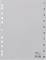 Grey ring binder with ten numbered tabs from 1 to 10 along the right-hand margin. Suitable for document organisation.
