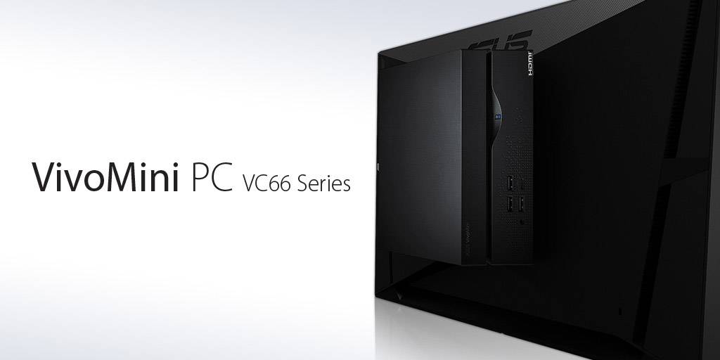 Asus VIVO VC66B082Z Mini PC i37100 (2 x 3.9 GHz) 4 GB RAM 128 GB SSD