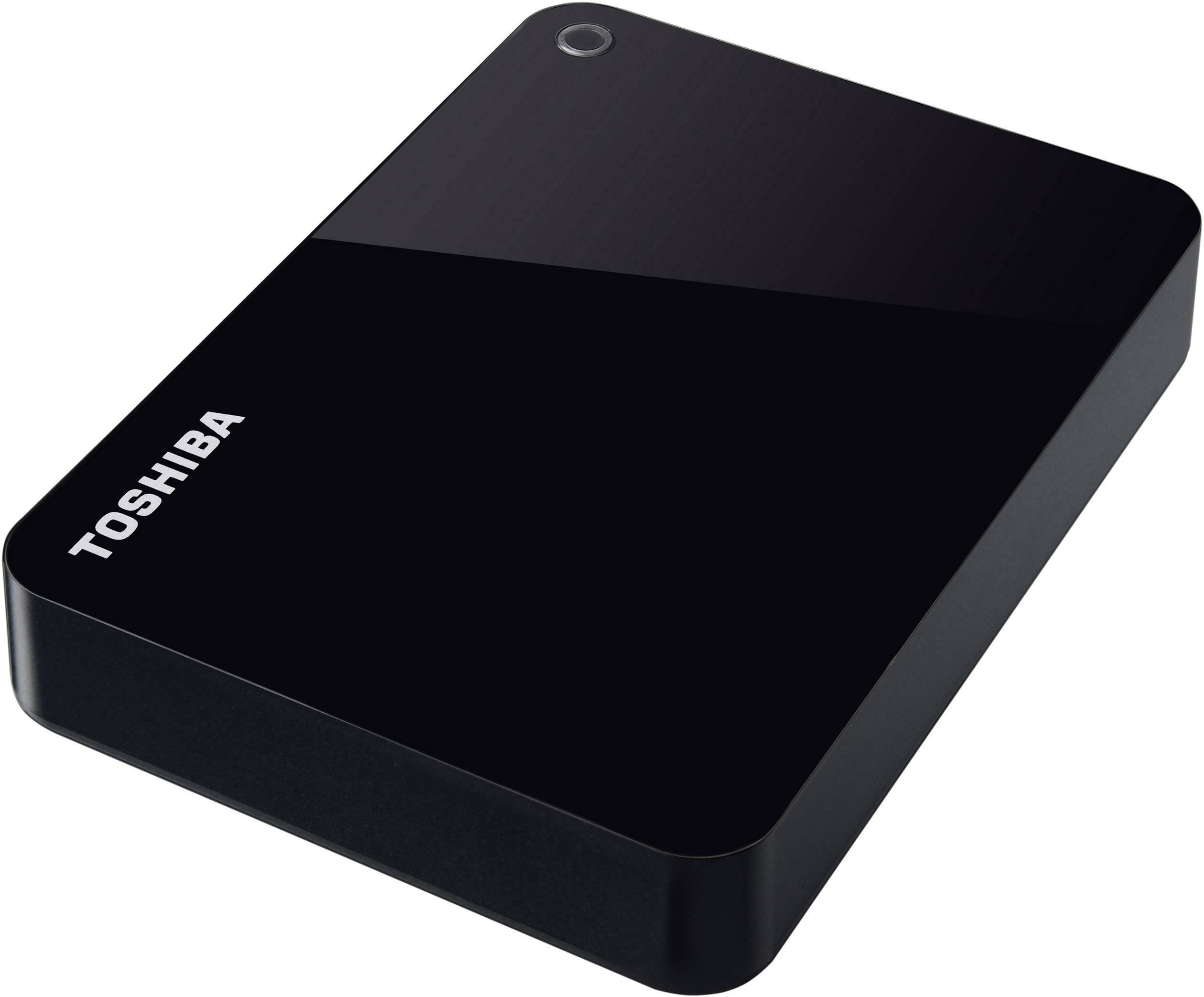 Toshiba Canvio Advance 4 TB 2.5 external hard drive USB 3.0 Black HDTC940EK3CA