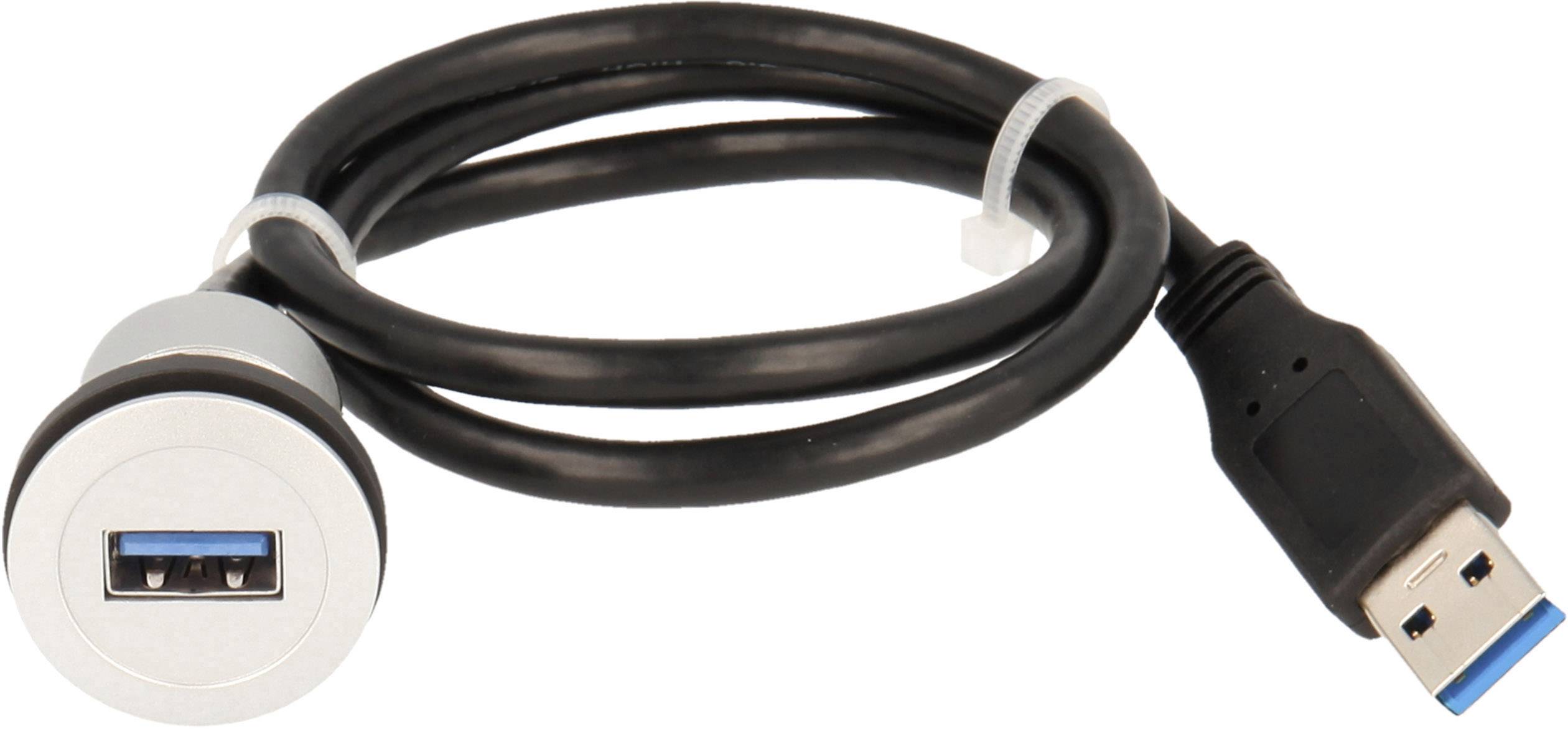 1x USB 3.0 socket A - 1 x USB 3.0 plug A RRJ_USB3 Schlegel Content: 1 pc(s)