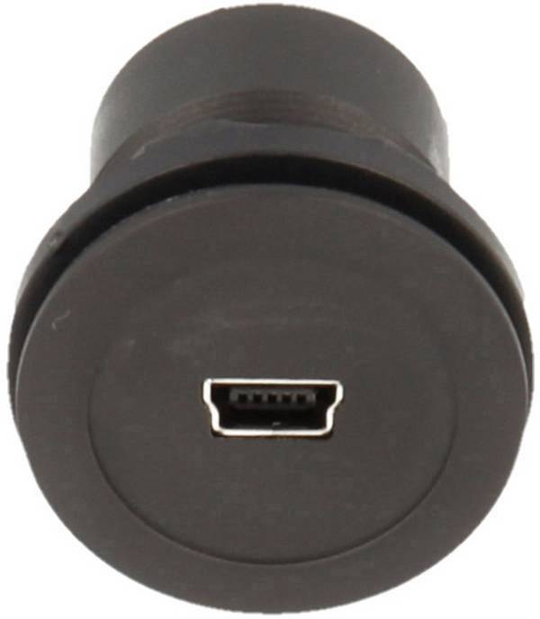MIni-USB sockets 2.0 Socket, built-in Schlegel Elektrokontakt RRJ_MINIUSBSW_BB Schlegel Content: 1 pc(s)