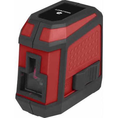 TOOLCRAFT CL12 Cross line laser Incl. bag, Self-levelling Range (max.): 12 m-8