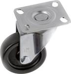 Swivel castor with mounting plate 75 mm polypropylene