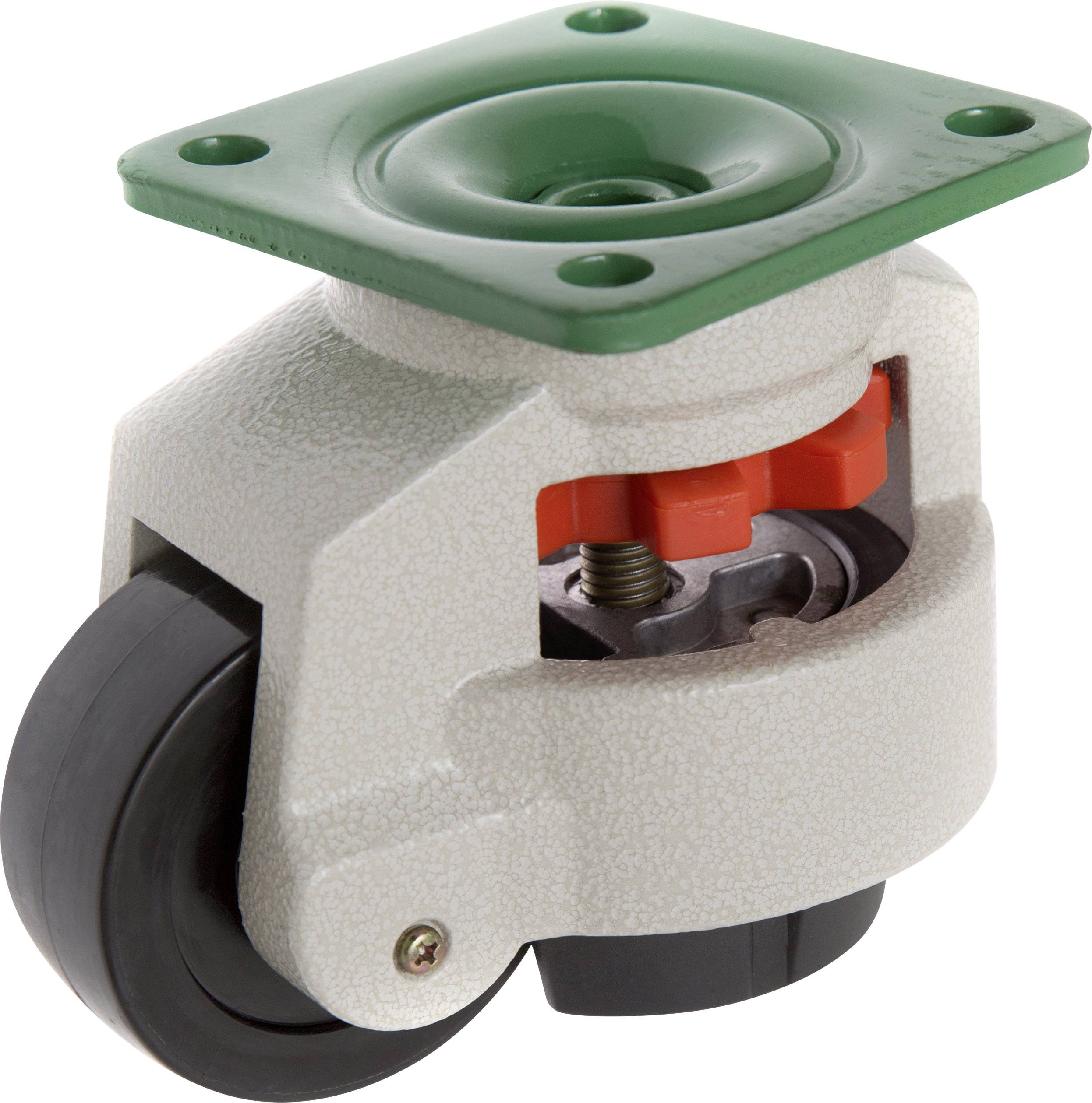 TOOLCRAFT TO5137968 Swivel castor can be leveled 73 mm with mounting