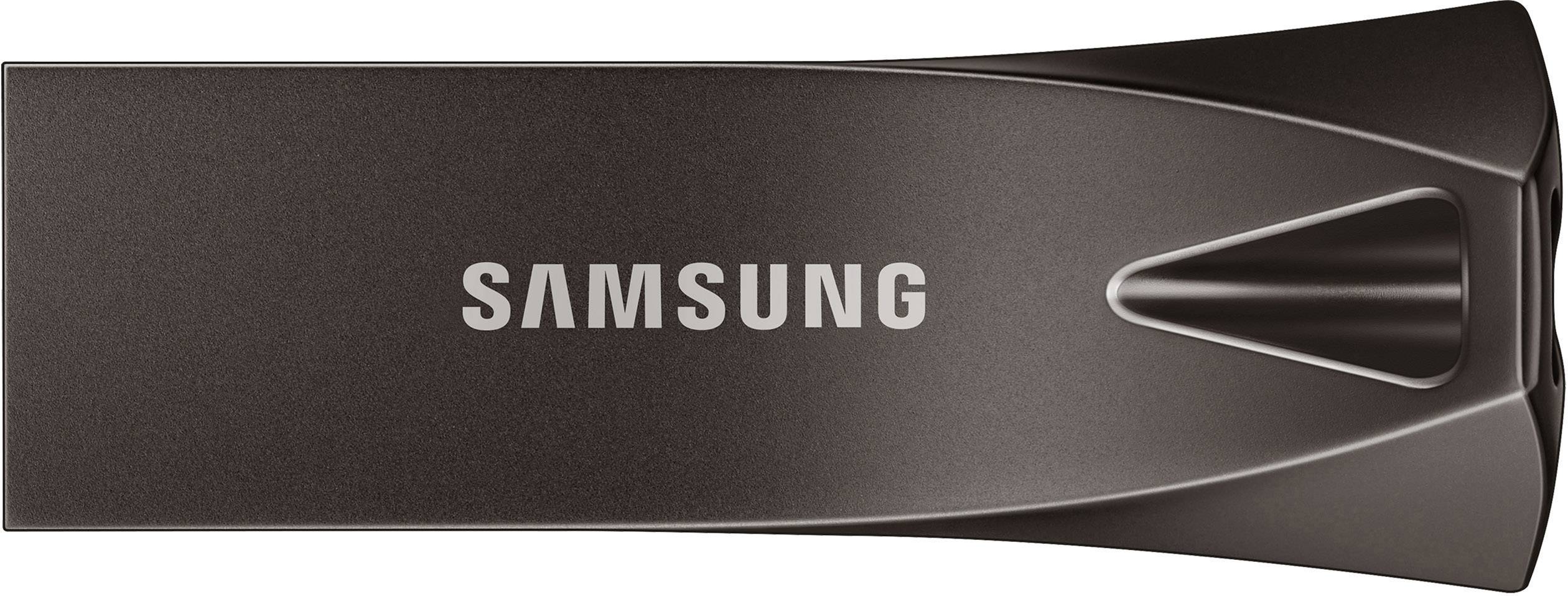 Samsung BAR Plus USB stick 256 GB Titanium grey MUF-256BE4/APC USB A (USB 3.2 2nd gen)