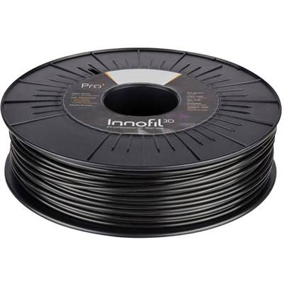 Black spool with 3D printer filament from Innofil3D.