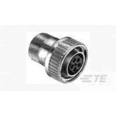 Metal plug adapter with multi-pole connection. Suitable for industrial applications for the secure connection of electrical components.