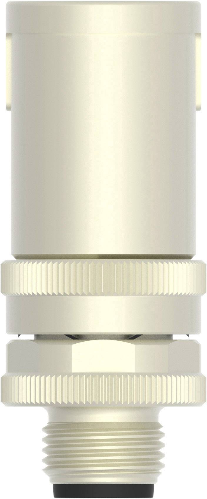 Metal adapter with threading and a cylindrical shape, suitable for mechanical connections in technical applications.