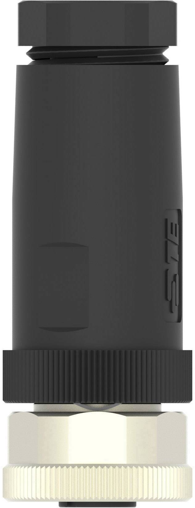 TE Connectivity T4110002021-000 Sensor/actuator connector M12 Socket, straight No. of pins (RJ): 2 1 pc(s)-1