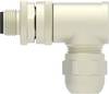 TE Connectivity T4113511041-000 Sensor/actuator connector M12 Plug, right angle No. of pins (RJ): 4 1 pc(s)