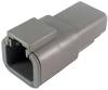 TE Connectivity Pin housing cable DTP Total number of pins 2 DTP04-2P-C015 1 pc(s)