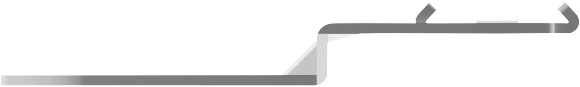 A decorative, curved graphic accent in greyscale, without specific meaning or text content.