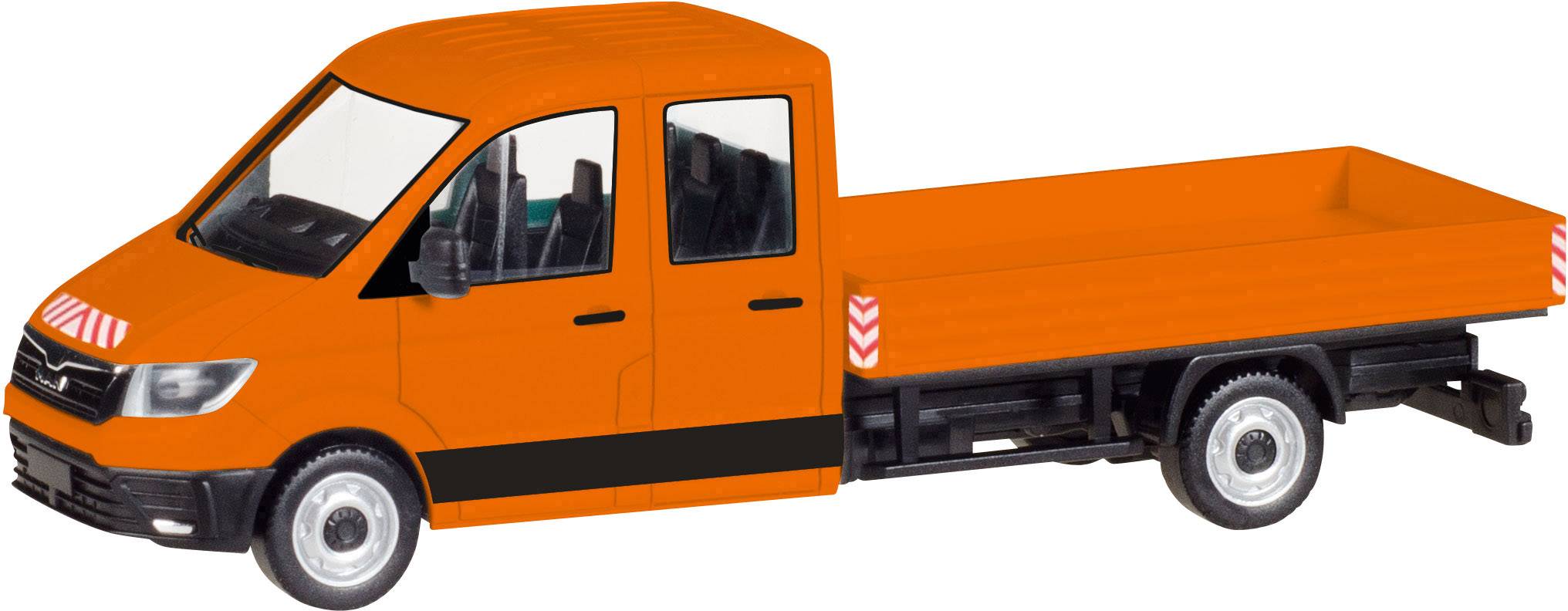 310000 Iveco Trakker 6x6 concret mixer truck orange HO Scale Trucks