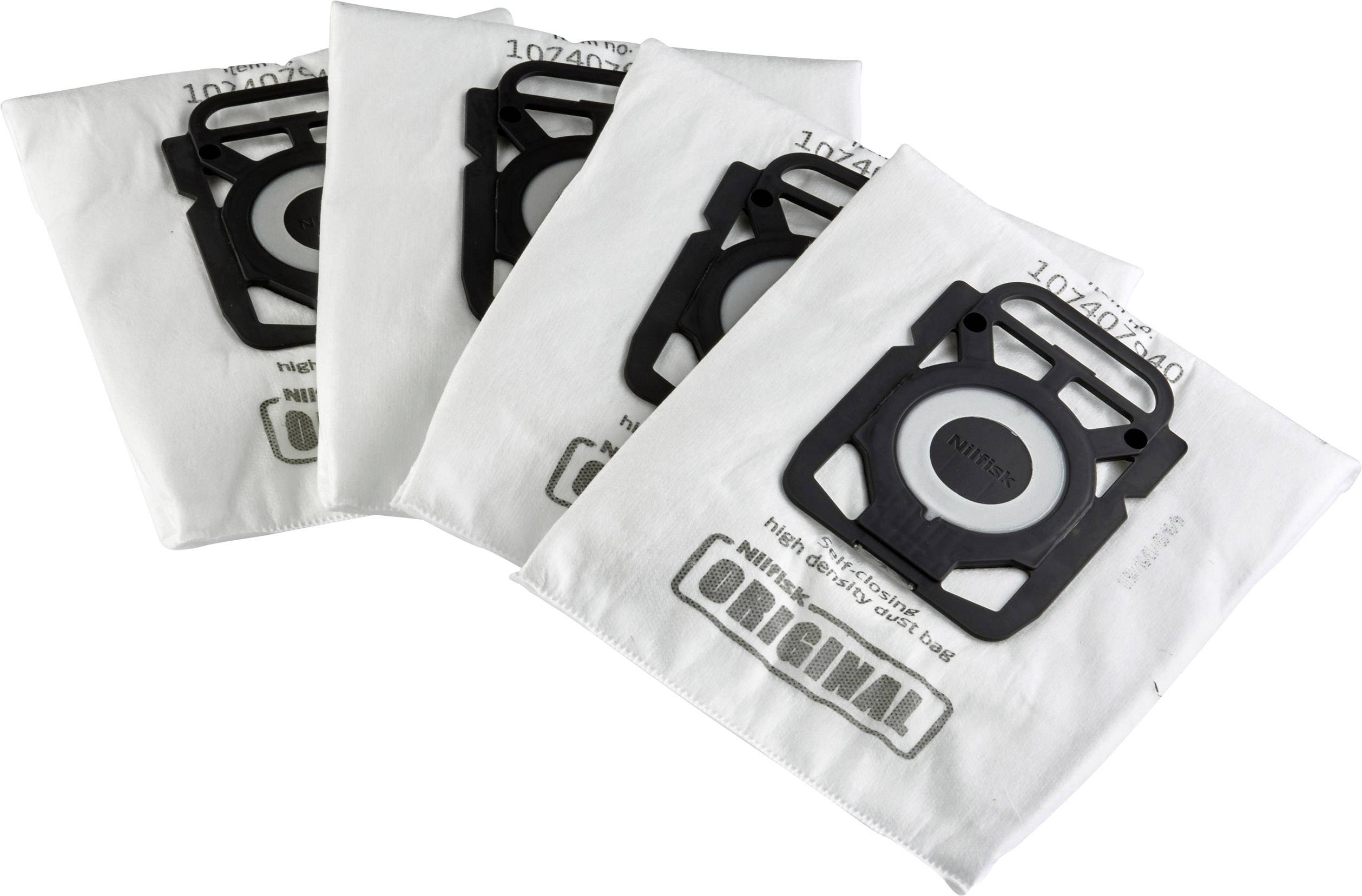 Image of Nilfisk 107407940 Vacuum cleaner bag 4 pc(s)