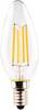 Müller-Licht 400412 LED (monochrome) EEC E (A - G) E14 Candle shape 4 W = 40 W Warm white (Ø x L) 35 mm x 98 mm Filament 1 pc(s)
