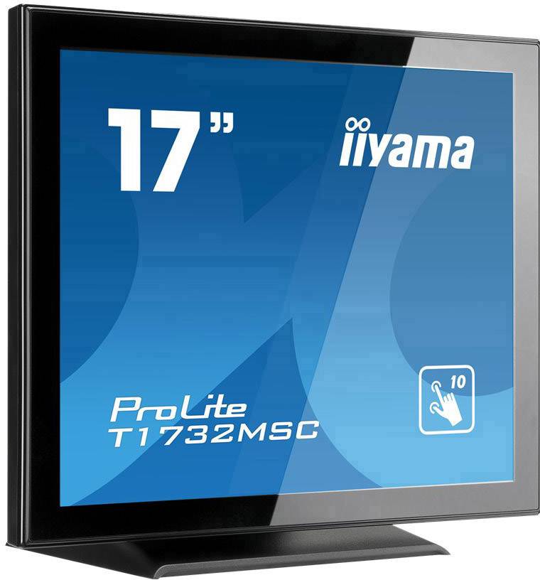 Iiyama ProLite T1732MSC-B5X LED EEC: E (A - G) 43.2 cm (17 inch) 1280 x 1024 p 5:4 5 ms USB, HDMI™, VGA, DisplayPort, Au-1