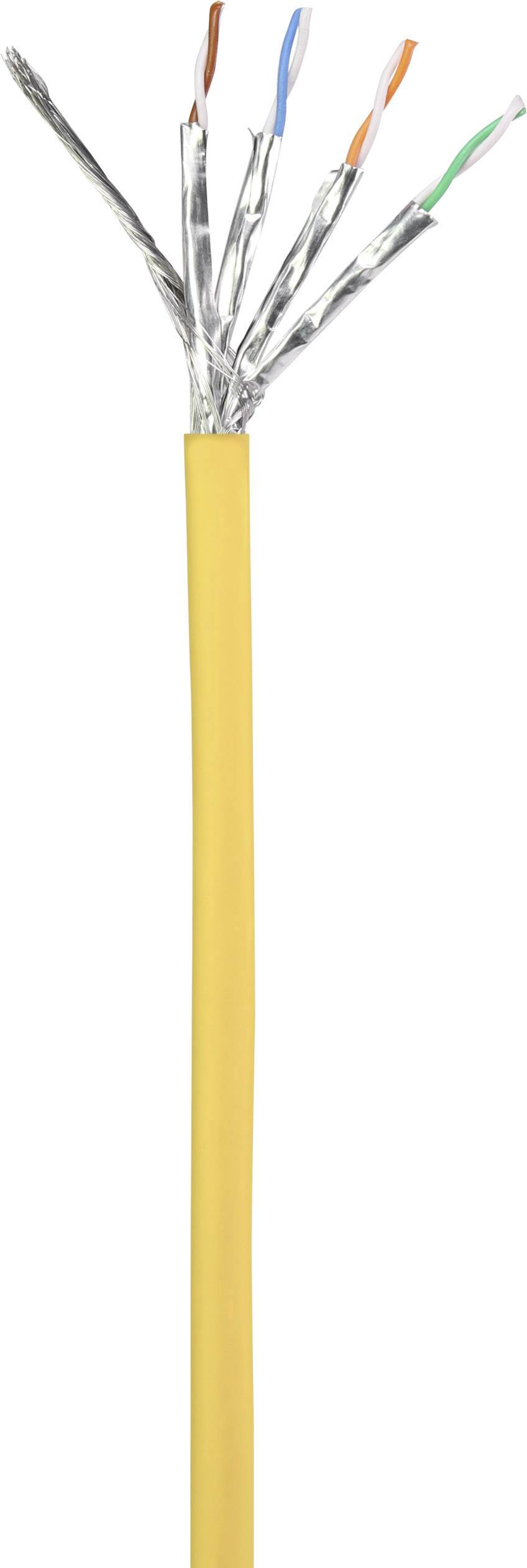 Basetech RJ45 BT1715443 Network cable, patch cable CAT 6A S/FTP 0.50 m