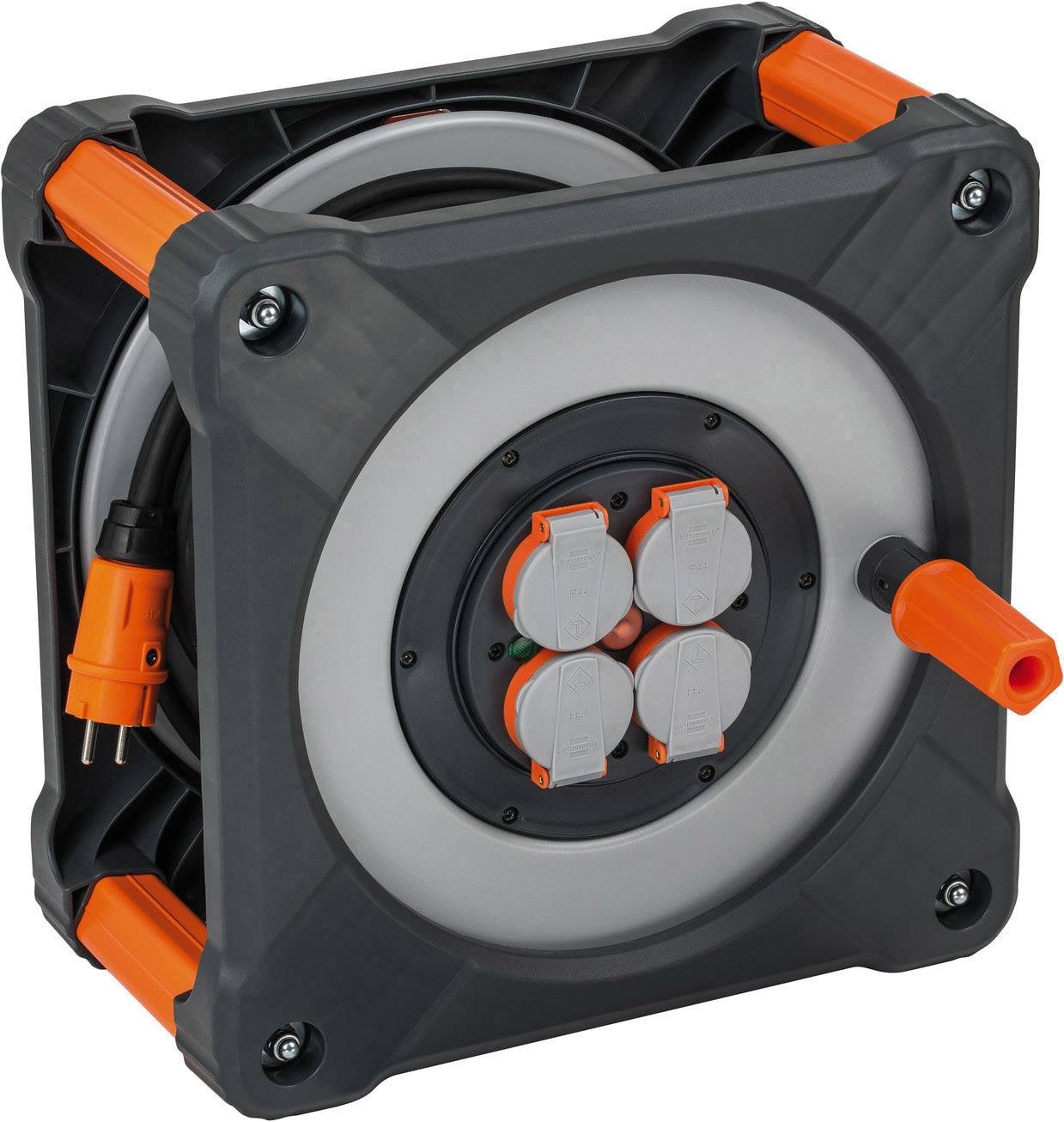 Brennenstuhl 9202330100 Cable reel 33.00 m Black PG plug