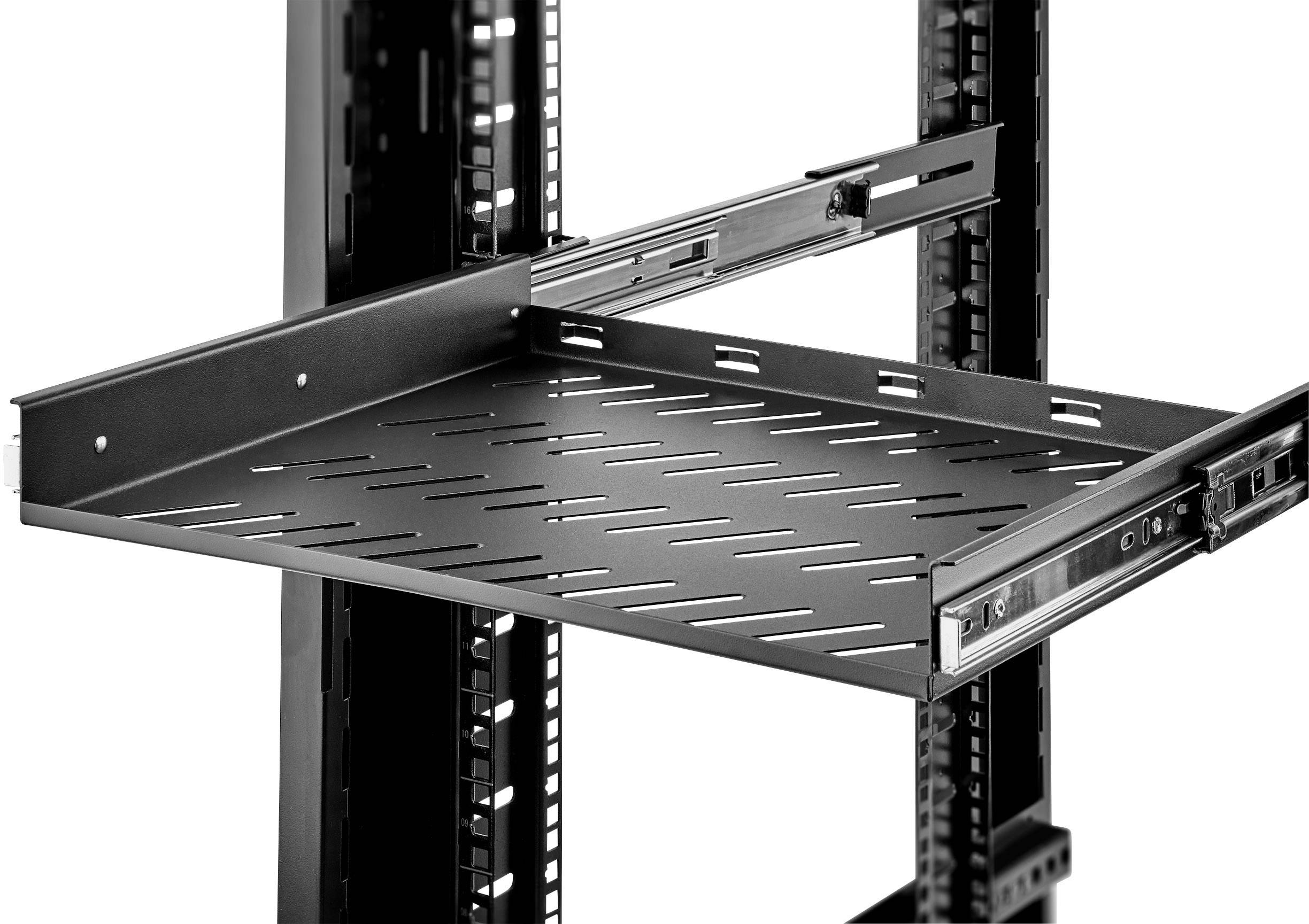 Renkforce RF-3432148 19 inch Server rack cabinet shelf 1 U ...