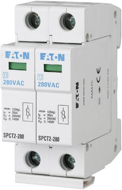 Eaton 167604 SPCT2-385/2 Surge arrester Surge protection for: Switchboards 20 kA 1 pc(s)