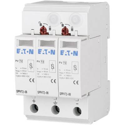 Eaton 176088 SPPVT2-06-2+PE Surge arrester  Surge protection for: Switchboards 15 kA  1 pc(s)