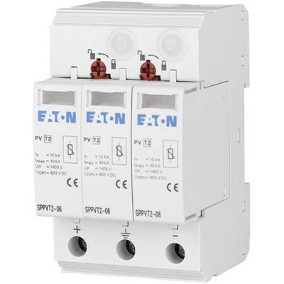 Eaton 176090 SPPVT2-10-2+PE Surge arrester  Surge protection for: Switchboards 15 kA  1 pc(s)