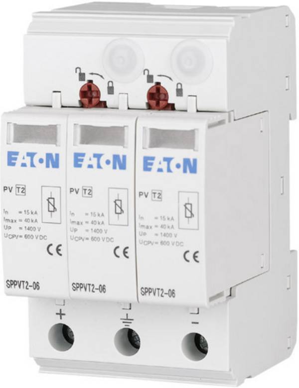 Eaton 177258 SPPVT12-06-2+PE Surge arrester Surge protection for: Switchboards 15 kA 1 pc(s)