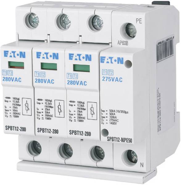 Eaton 184750 SPBT122803+NPE50 Surge arrester Surge protection for