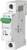 A white protective circuit breaker by Eaton, model PXL-B6/1, suitable for 230/400V, with a green toggle switch button, is used to protect electrical circuits.