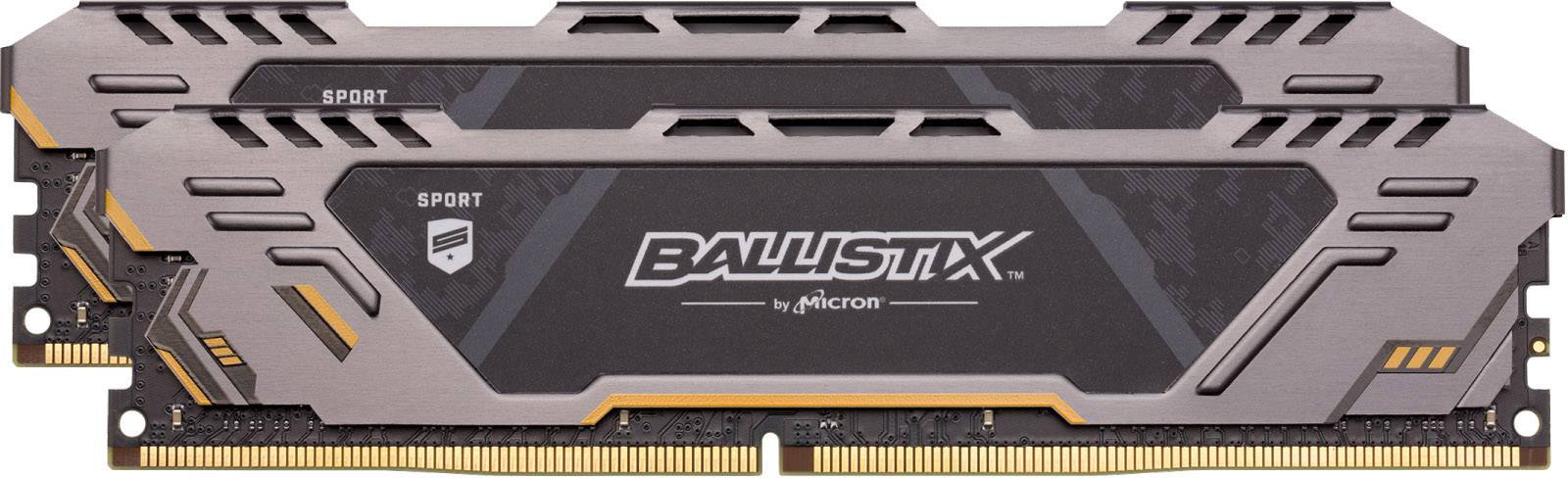 Crucial PC RAM kit Ballistix Sport AT BLS2C8G4D30CESTK 16 GB 2 x 8 GB DDR4 RAM 3000 MHz CL 17-19-19