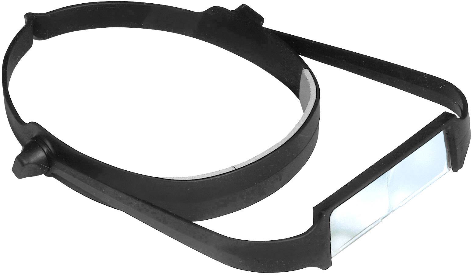 Edsyn MA 10 LS Headband magnifier Magnification: 2.5 x Black