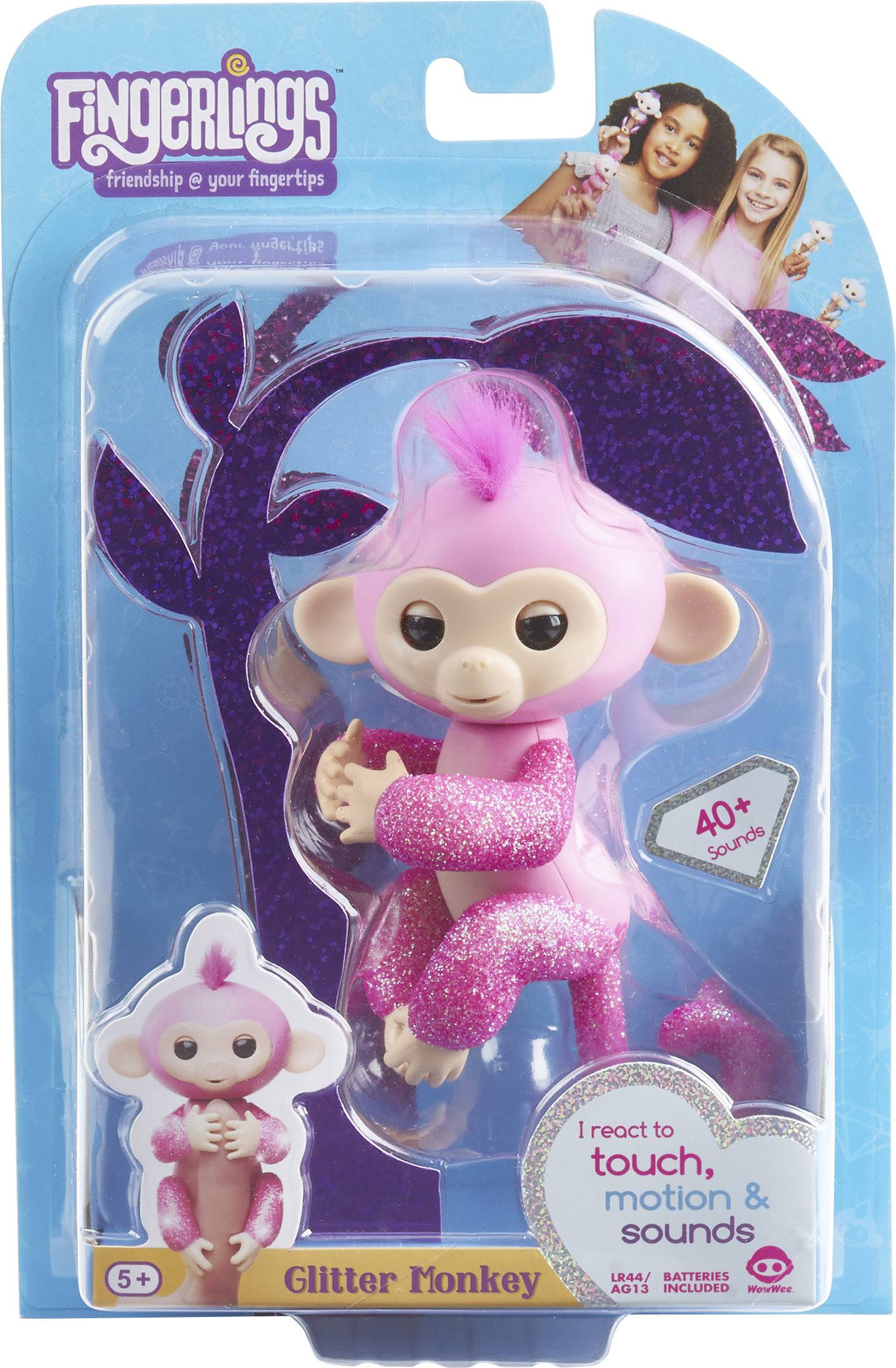 fingerlings pink monkey