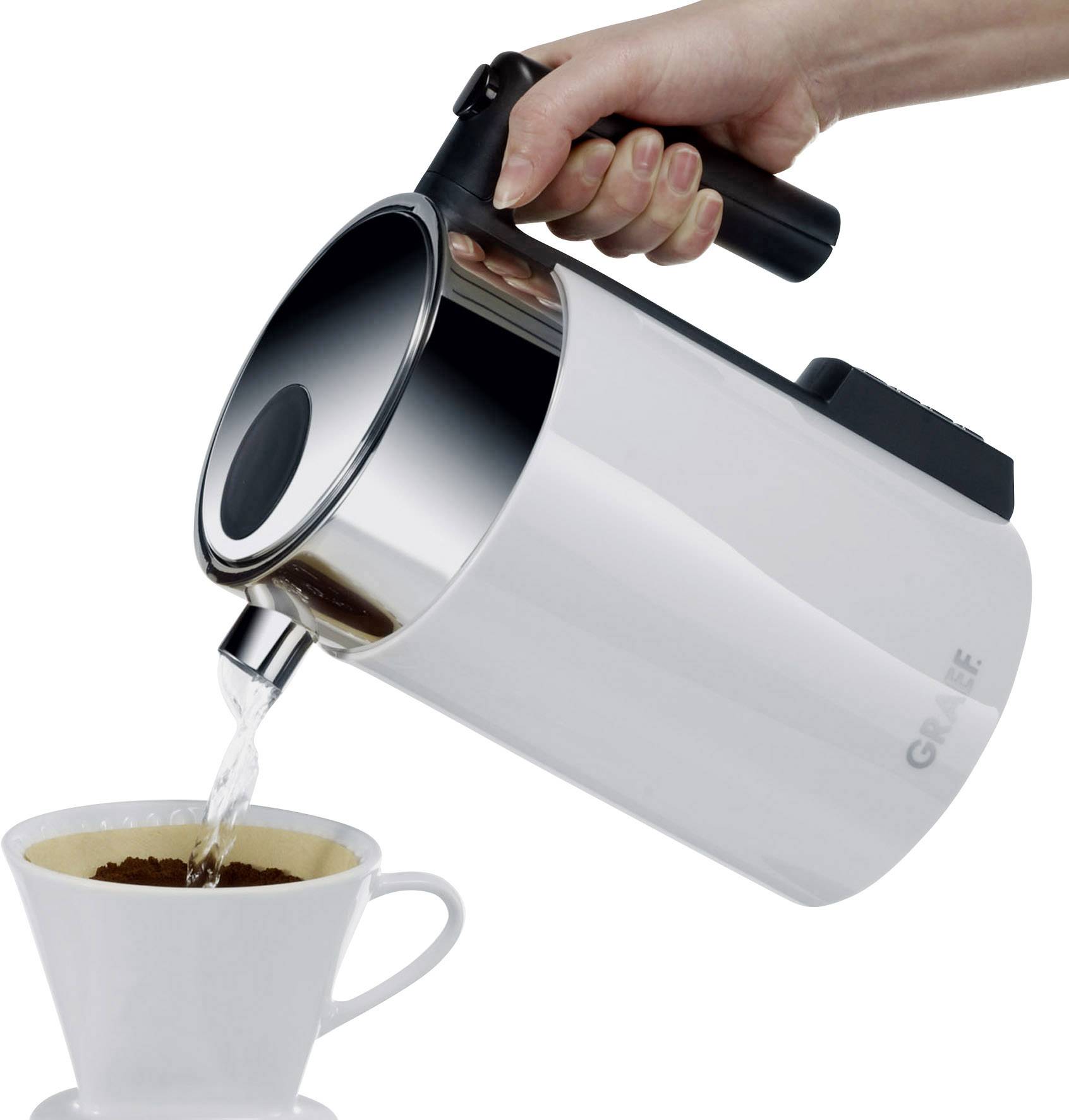 Graef WK701EU Kettle White, Stainless steel Capacity: 1.5 l-10