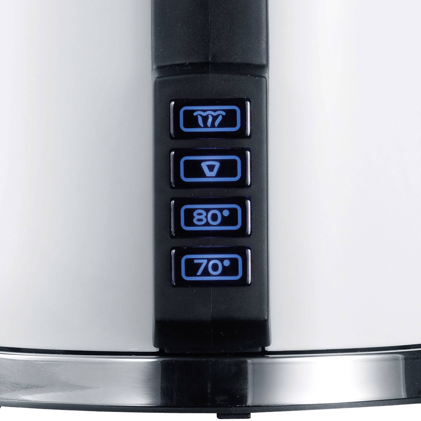 Graef WK701EU Kettle cordless White, Stainless steel