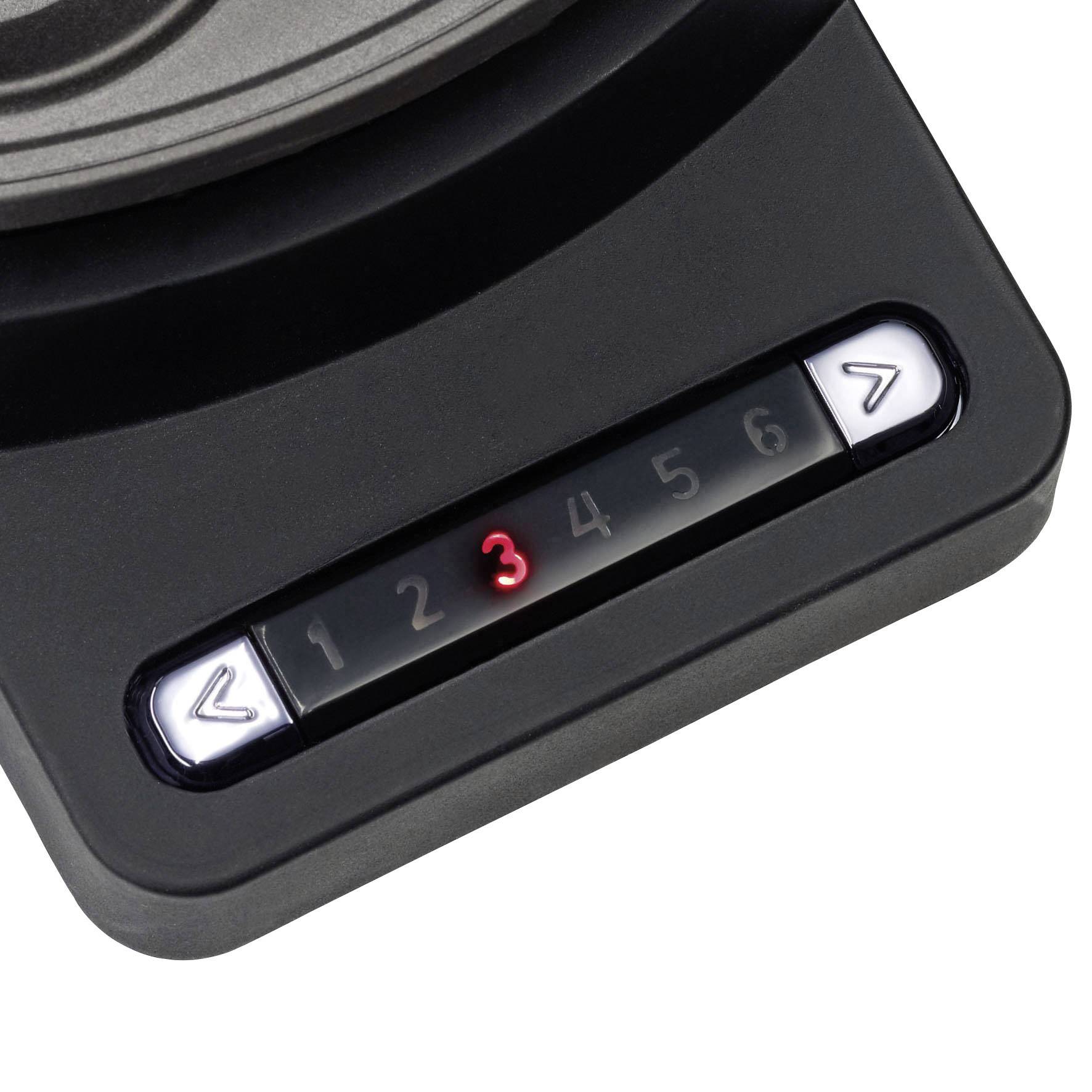 An electric hob with a control panel set to level 3.